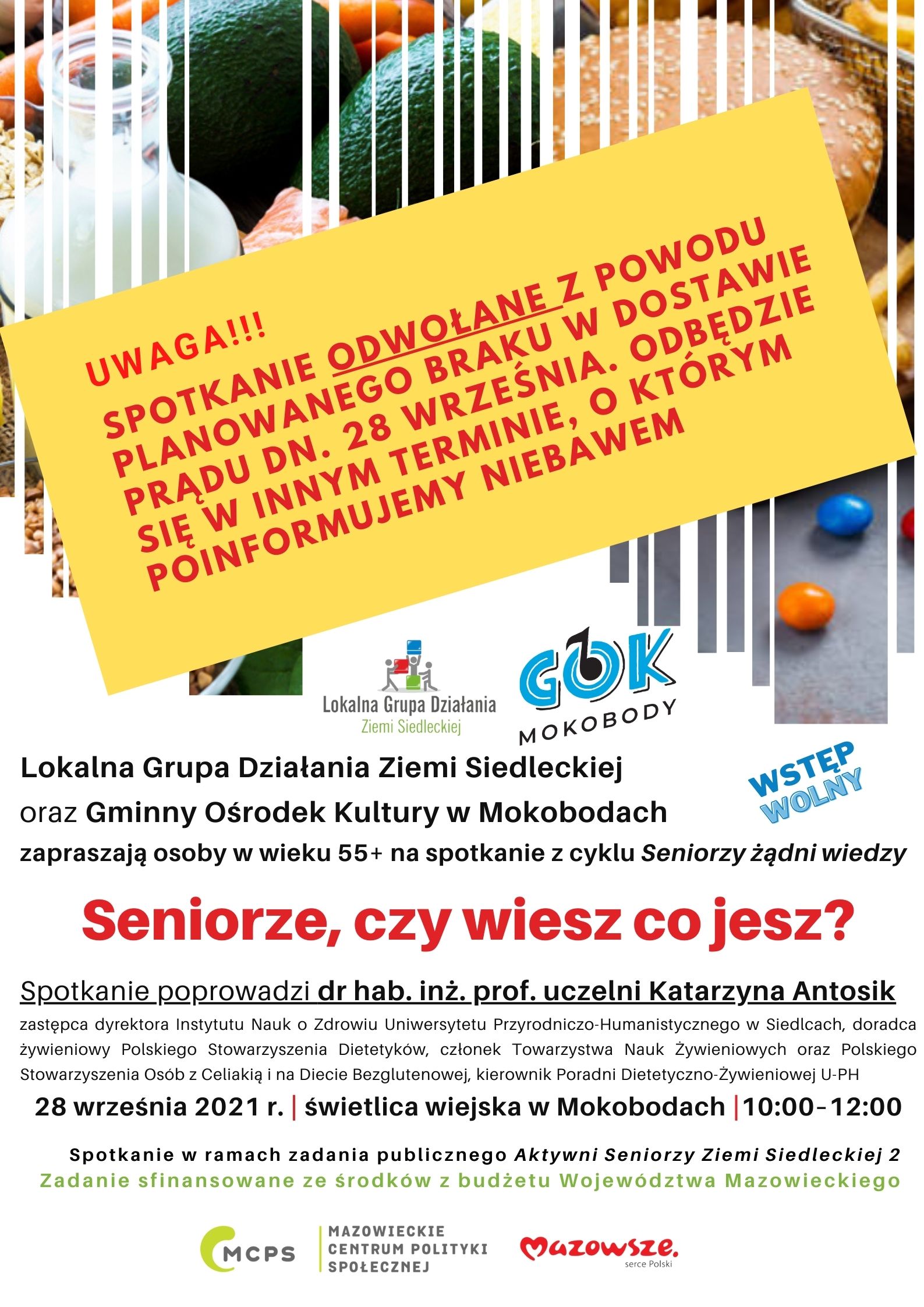 LGD GOK Mokobody SŻW wykład odwołany