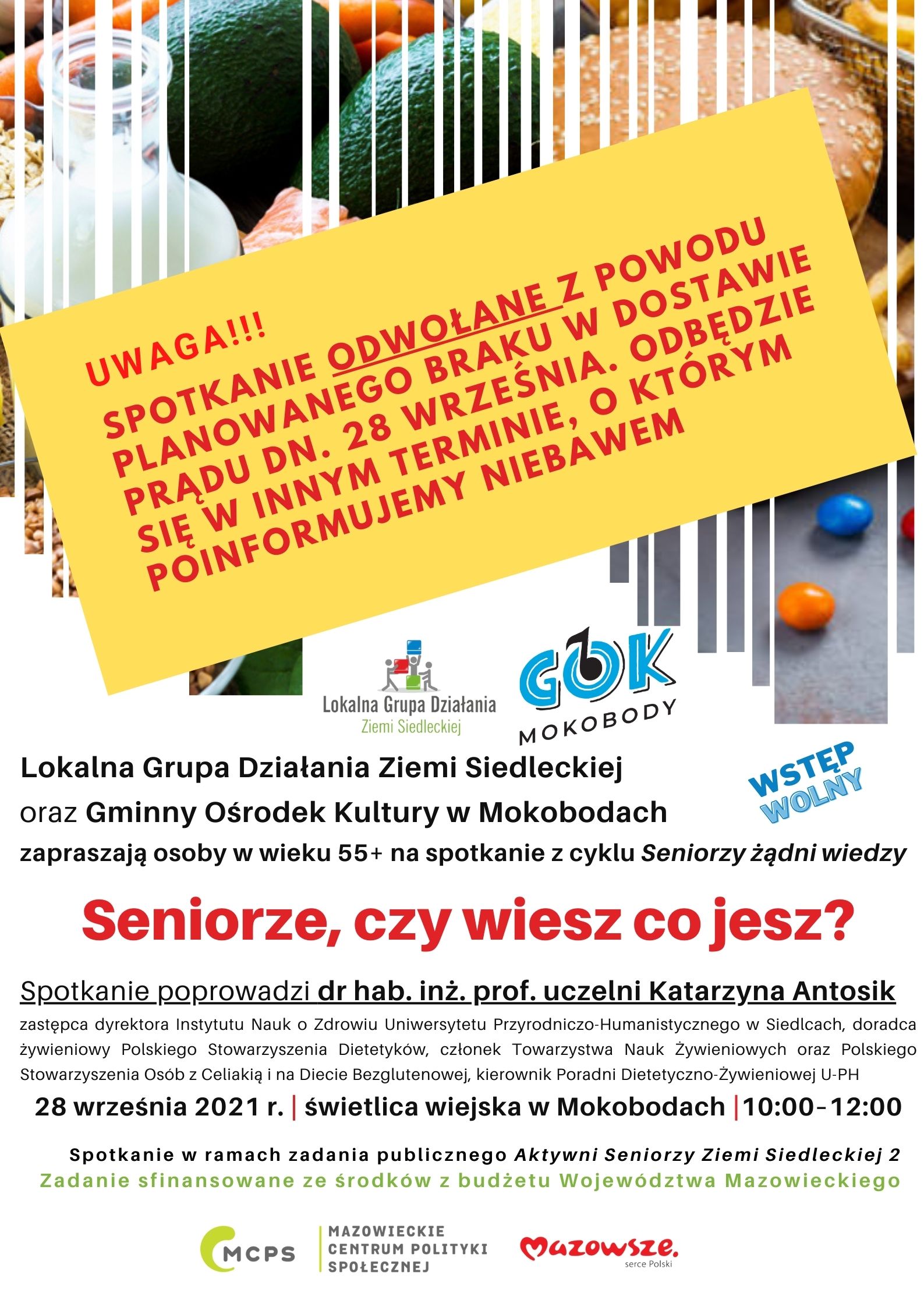 LGD GOK Mokobody SŻW wykład odwołany