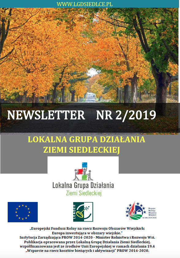 NEWSLETTER NR 2.2019 okładka