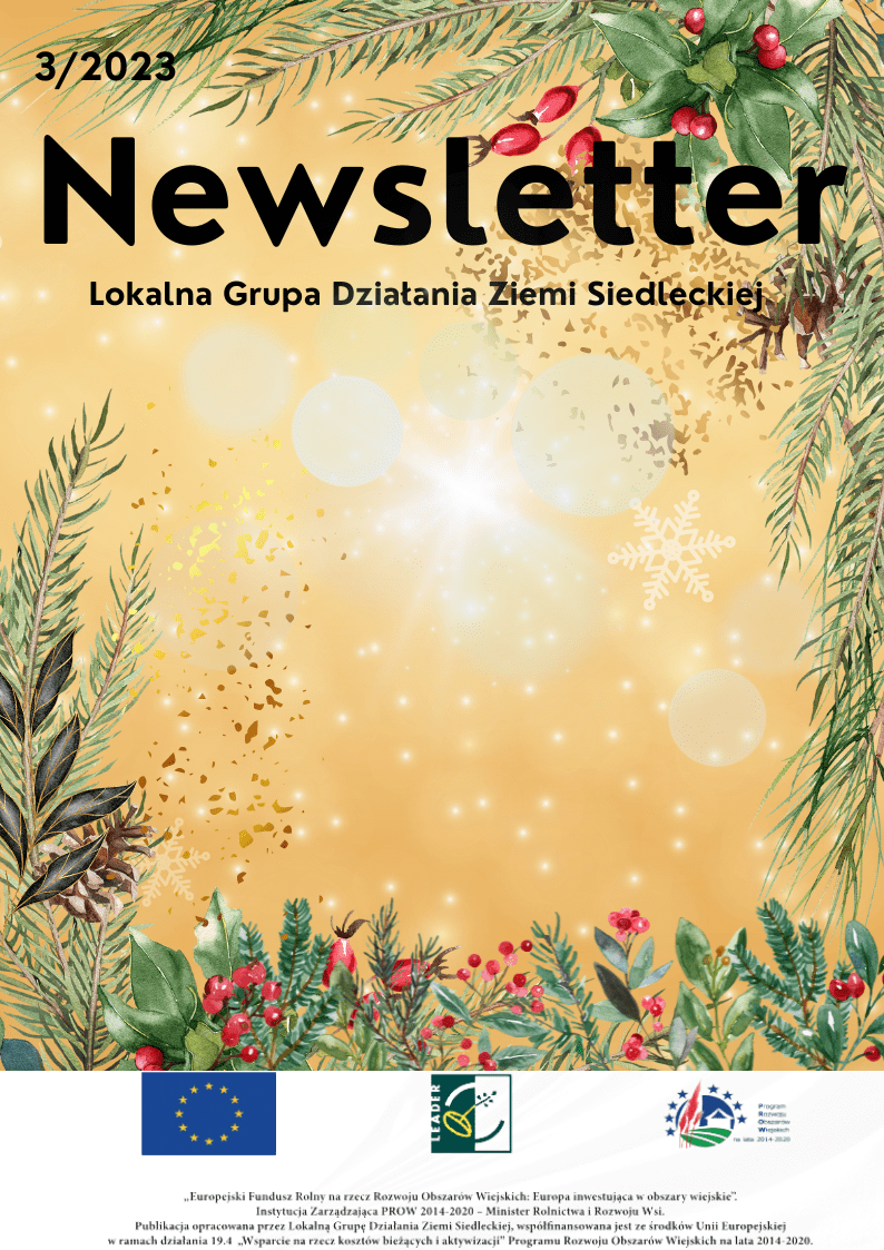 Newsletter 3/2023 Lokalna Grupa Działania Ziemi Siedleckiej