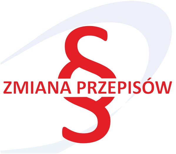 ZMIANA PRZEPISÓW